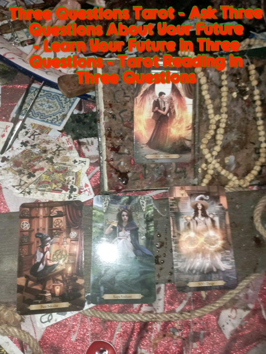 Personalized 3-Question Tarot Reading: Insight & Guidance