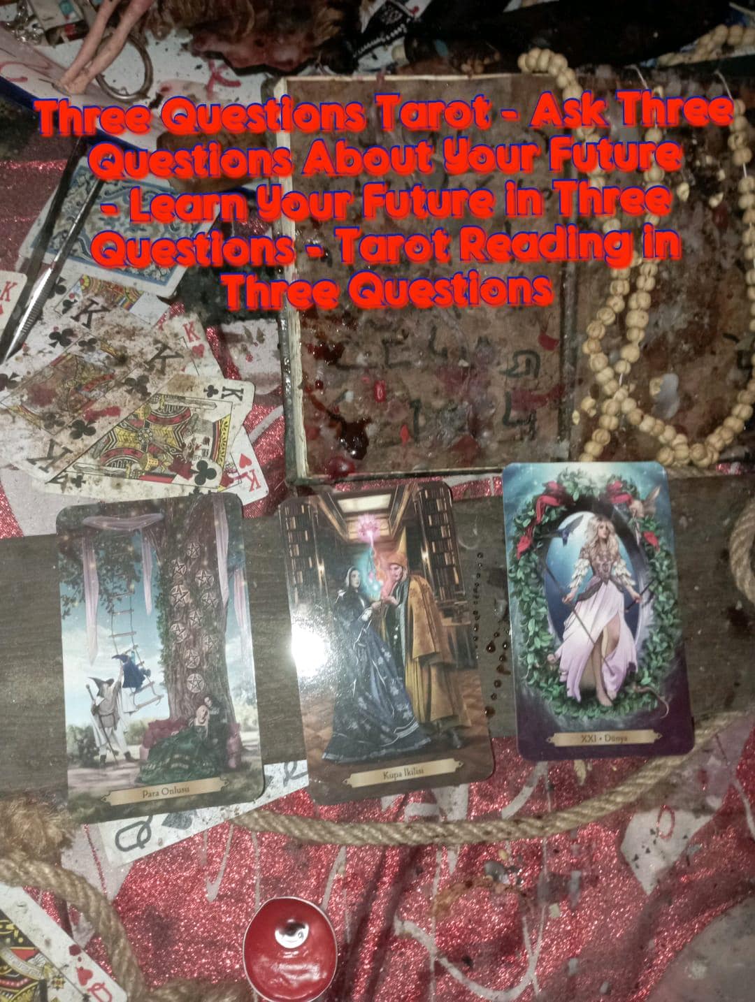 Personalized 3-Question Tarot Reading: Insight & Guidance