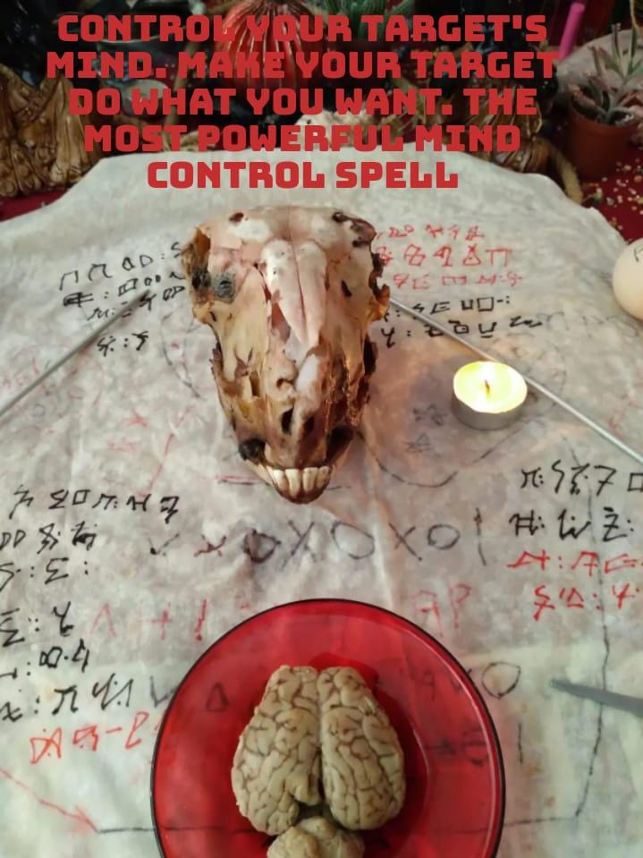 Mind Control Ritual - Manipulate Target's Thoughts and Mind, Once Commanded, Repeated Twice